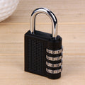 AutoSafeo 4-digit combination lock displaying its secure dial mechanism.