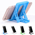 Top-down view of one durable mobile stand from the 50-piece set, ready to support various smartphone models.