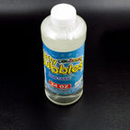 750ml Bubble Gun Liquid Refill in a clear plastic bottle with a secure blue cap.