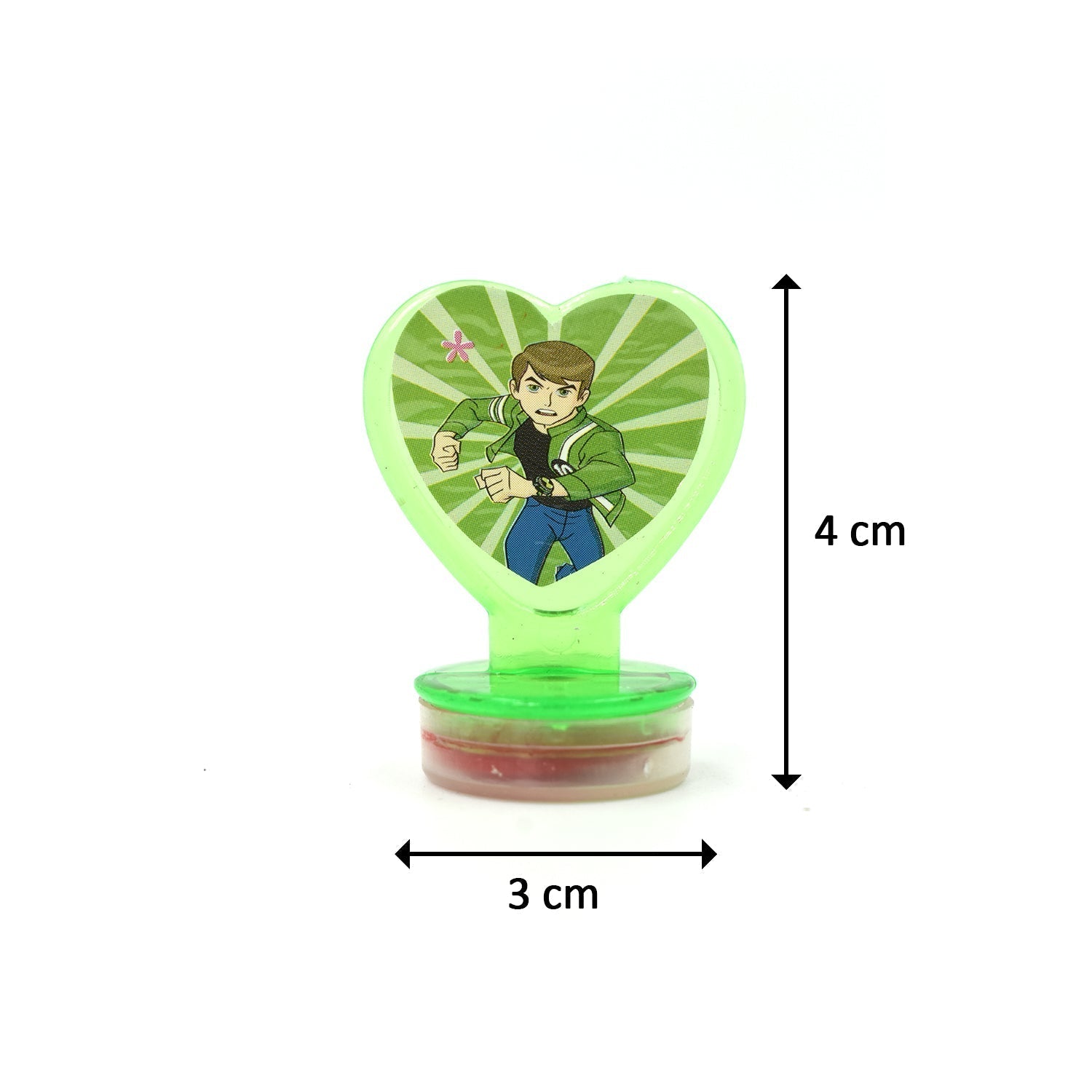 Cute cartoon heart stamps in a set, great for classroom motivation.
