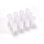 A single Melted Design Flameless Candle demonstrating its realistic flicker and safe LED light.