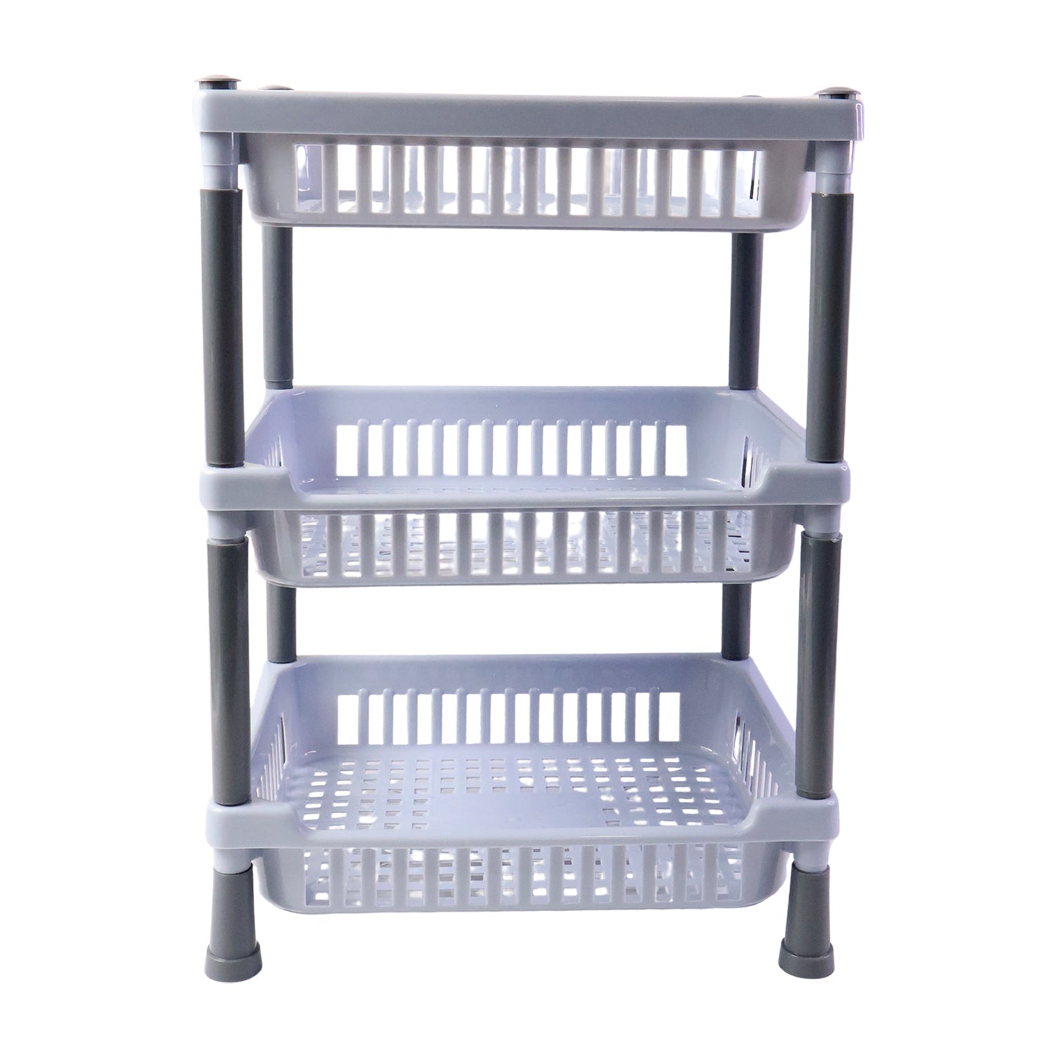 Versatile utility rack suitable for kitchen and home storage needs
