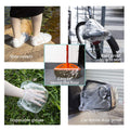 VelvaBloom disposable shower caps 10-pack packaging, illustrating hygiene and convenience.