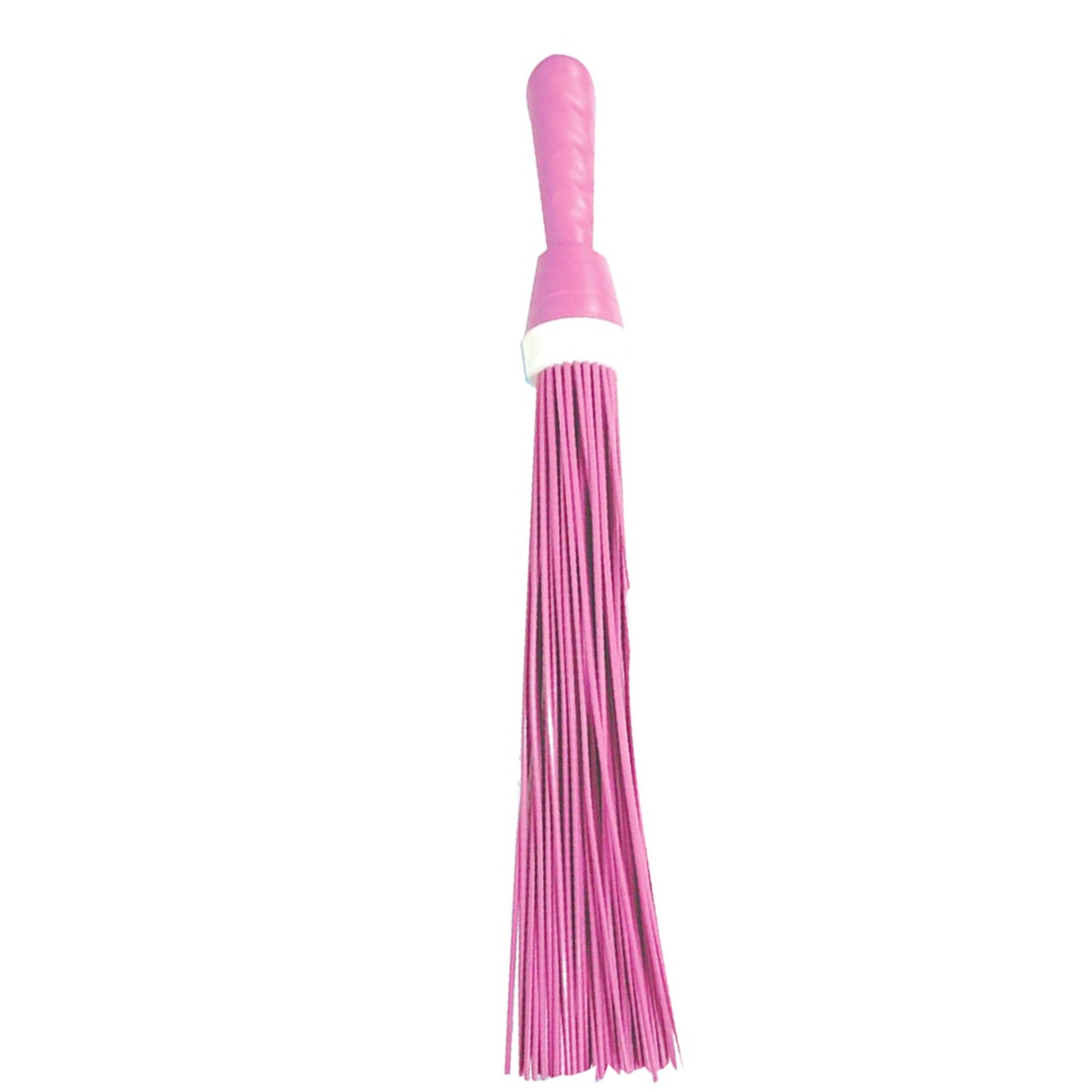 Close-up of durable plastic Wet & Dry Floor Broom bristles and head.