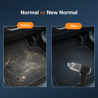 Another angle showcasing the versatile Mini Car Vacuum cleaner.