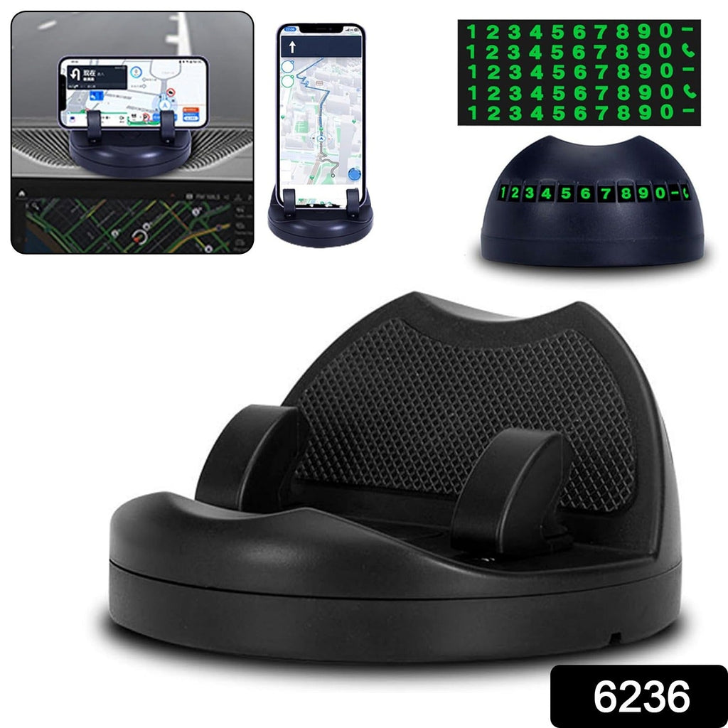 Side view of the versatile car phone holder demonstrating its secure grip.