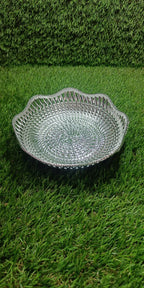 Top-down view of the traditional mukhwas serving tray.