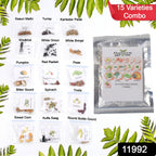 Nature Grow vegetable mix seed pack with diverse seeds for garden