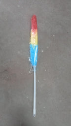 Pack of multiple colourful microfiber dusters for household use.
