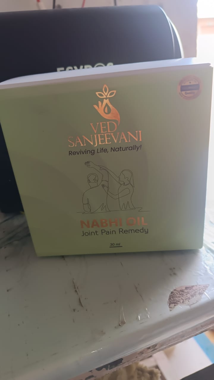 Ved Sanjeevani Nabhi Oil recommended for chronic joint pain and inflammation