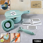 Stainless steel grater accessories for vegetable cutter set