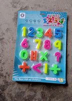 Educational magnetic number toy displayed for interactive math learning.
