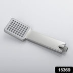 Ergonomic handheld shower head in a modern bathroom, perfect for a comfortable bathing experience.