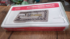 Empty blow-moulded case, highlighting the custom organized slots for the socket set.