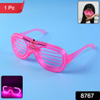 Colorful LED light-up party glasses ideal for night events