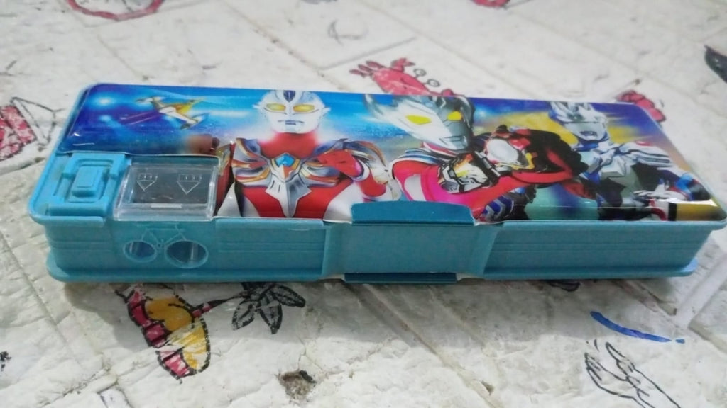Kids Pencil Case – Dual Compartment Stationery Box | Deskrova