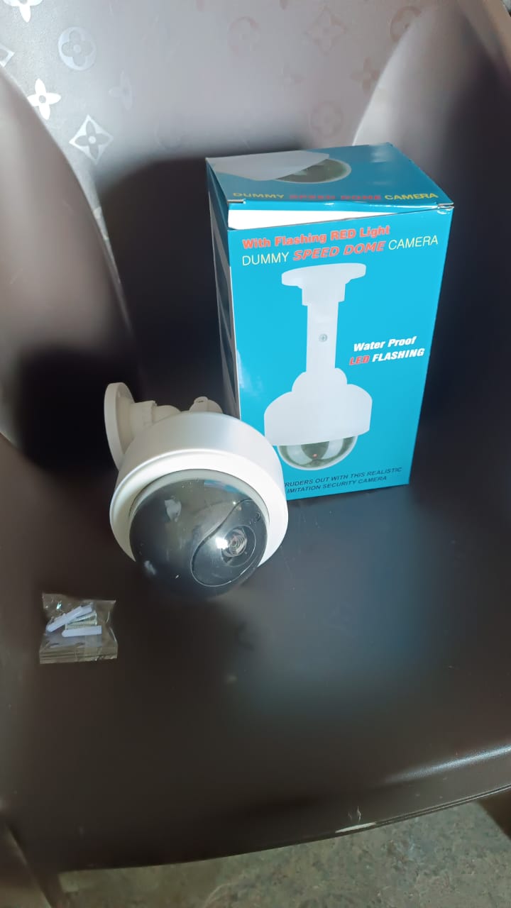 Dummy CCTV camera packaging by Safelix