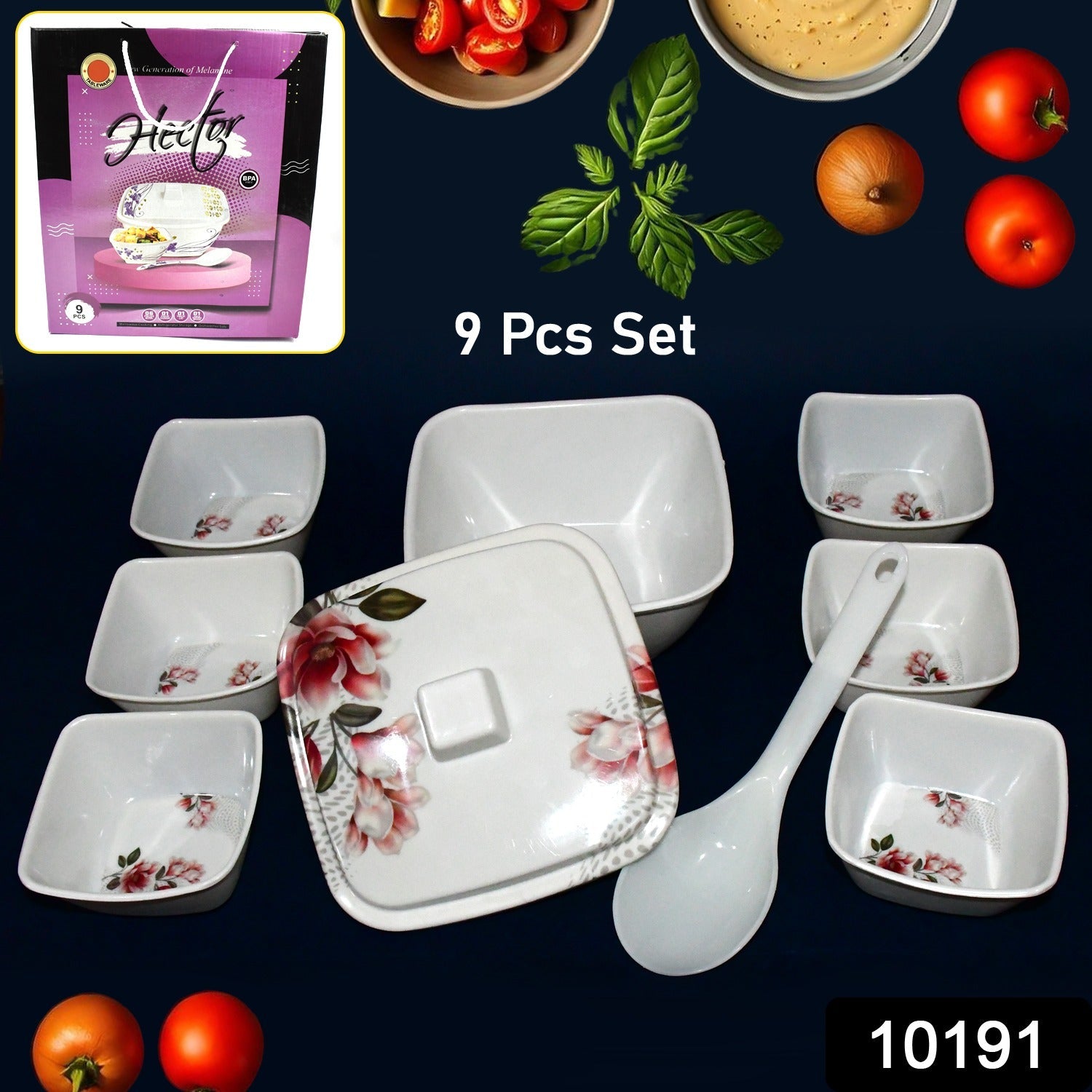 Close-up of the lightweight plastic dinnerware set, ideal for daily meals.