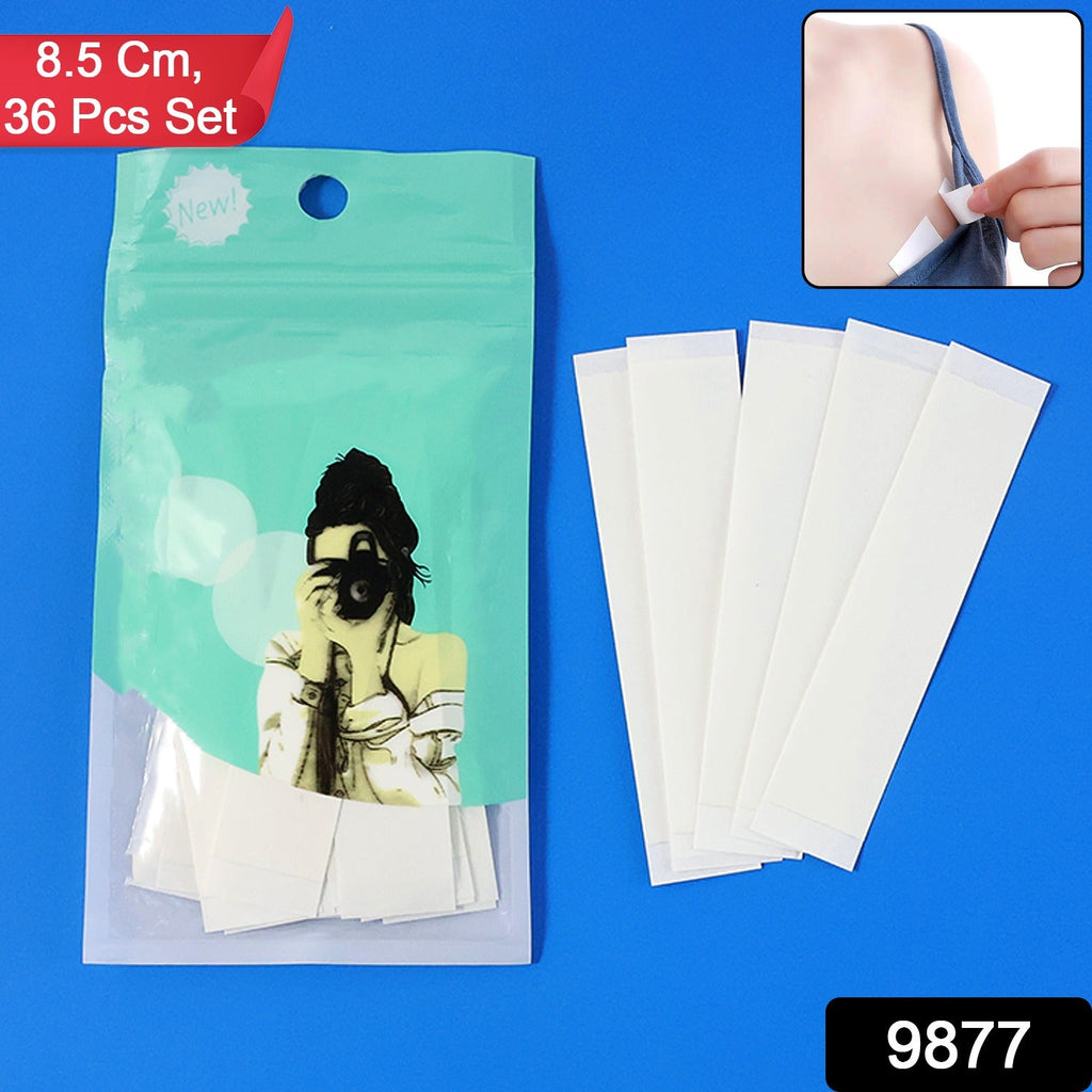 Set of 36 double-sided waterproof lingerie fashion tape strips
