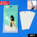 Set of 36 double-sided waterproof lingerie fashion tape strips