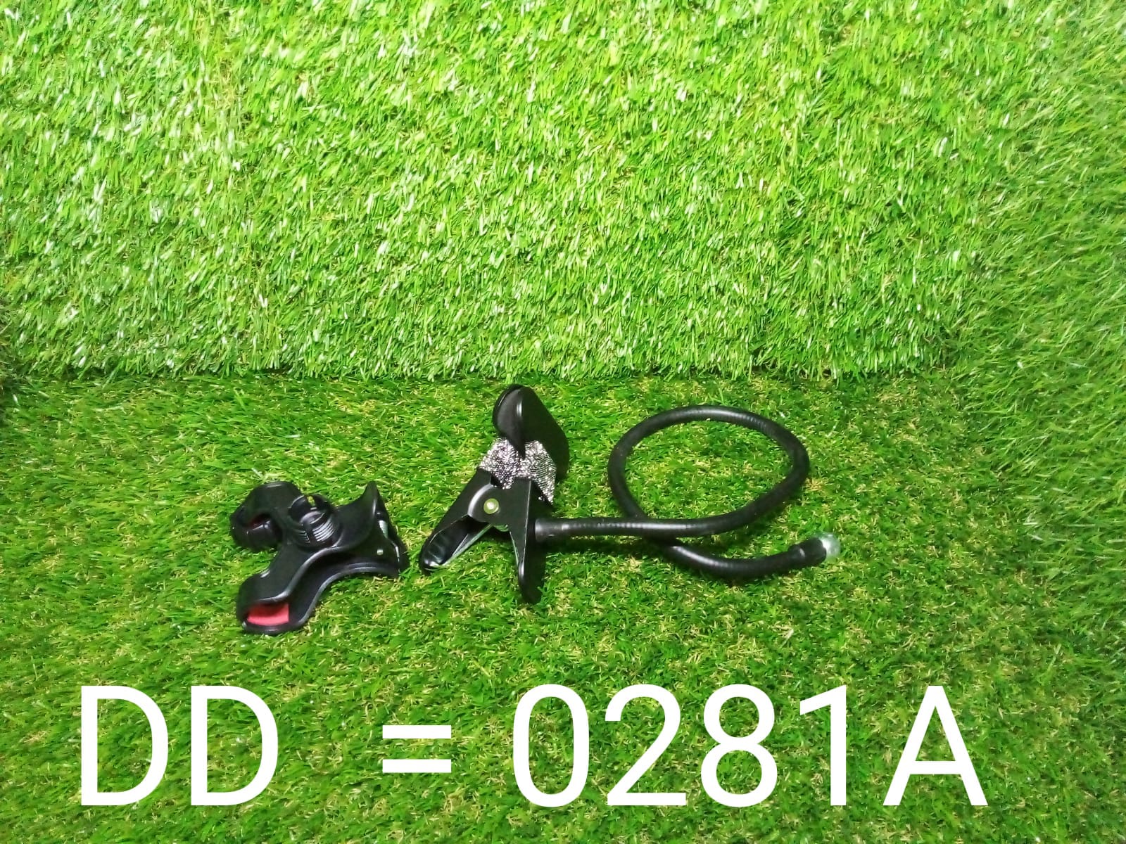 Natation Flexible Phone Stand, a portable metal holder for all smartphones.