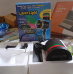 The versatile Multicolor Outdoor Laser Projector ready for various festive occasions.