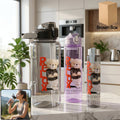 A vibrant Kids Water Bottle Set with cartoon designs, showing all three BPA-free bottles.
