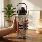 Different sizes of the Kids Water Bottle Set displayed together.