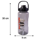 Detail shot of the secure cap on a school water bottle, ensuring no spills.