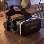 Ergonomic design of the Fitnos VR Headset ensuring comfortable wear.