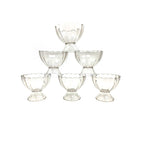 New dessert bowl set of six displayed within its protective packaging.