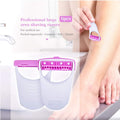 Pack of 6 disposable body razors for women with sterile individual packaging