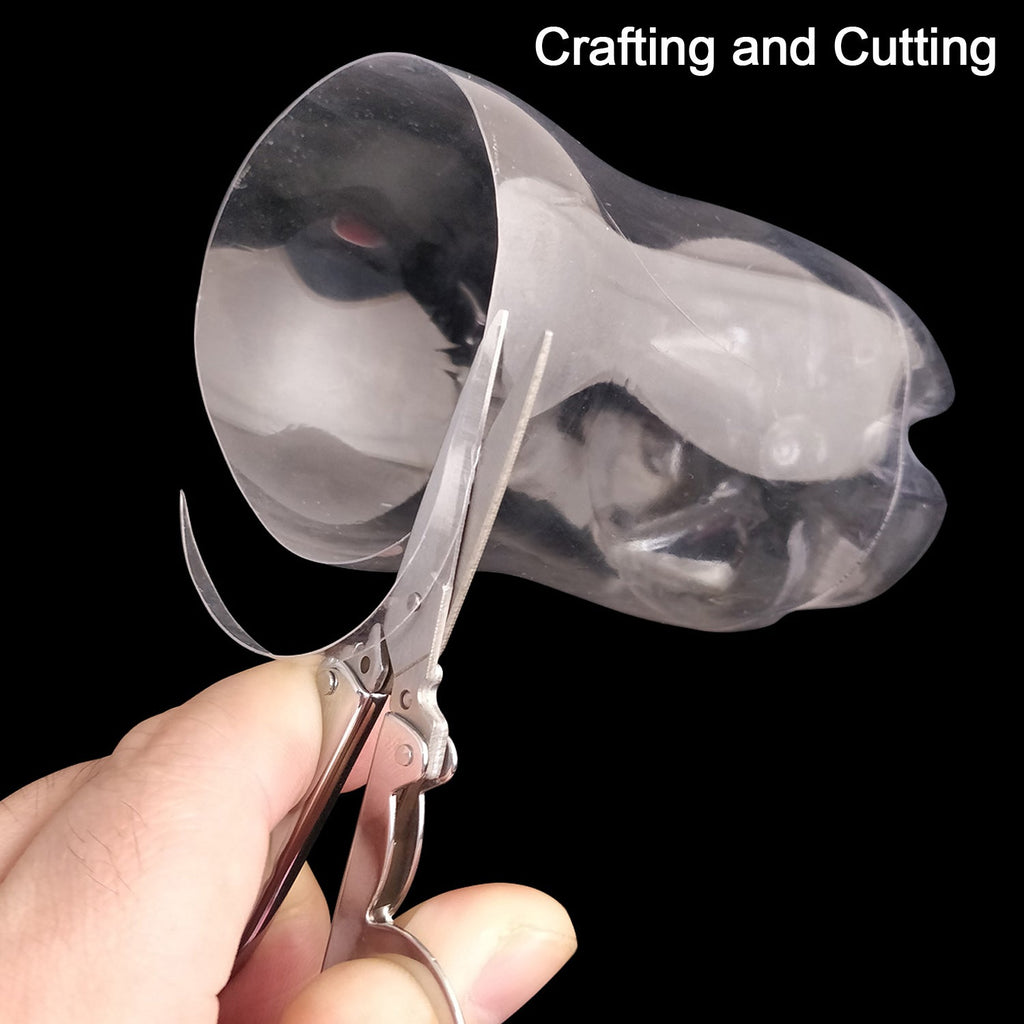 Securely folded 3.5-inch scissor, ready for travel or storage.