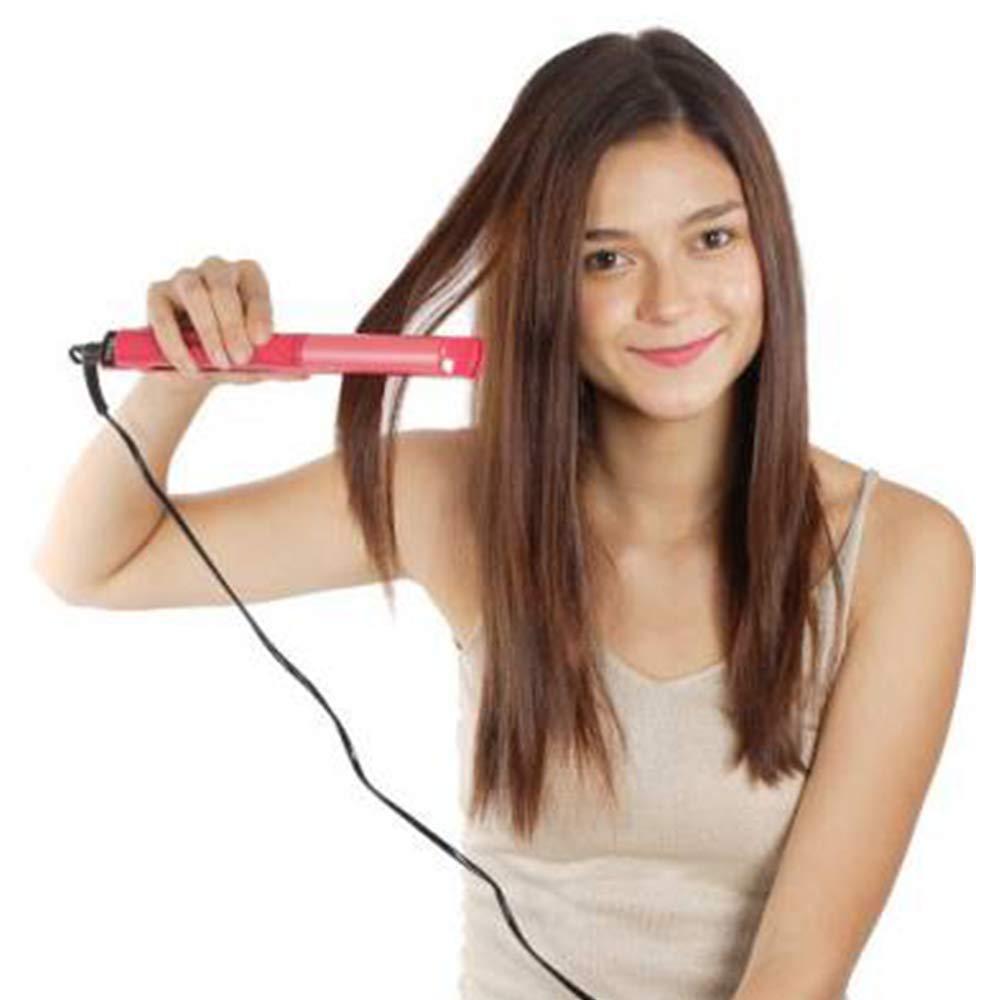 Versatile hair iron for women, perfect for straightening and curling.