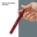 ChefAura Stainless Steel Gas Lighter, a durable kitchen essential.