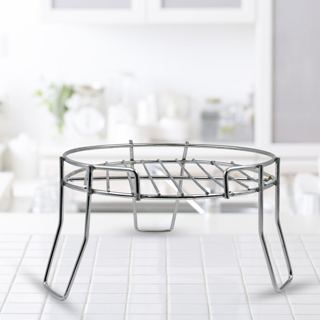 Robust 3-legged Pot Stand, suitable for both indoor and outdoor plant display.