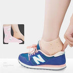 GlowForm silicone gel heel socks, perfect for moisturizing and softening dry, rough heels.