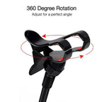 Front view of the universal Car Phone Holder with a strong grip.