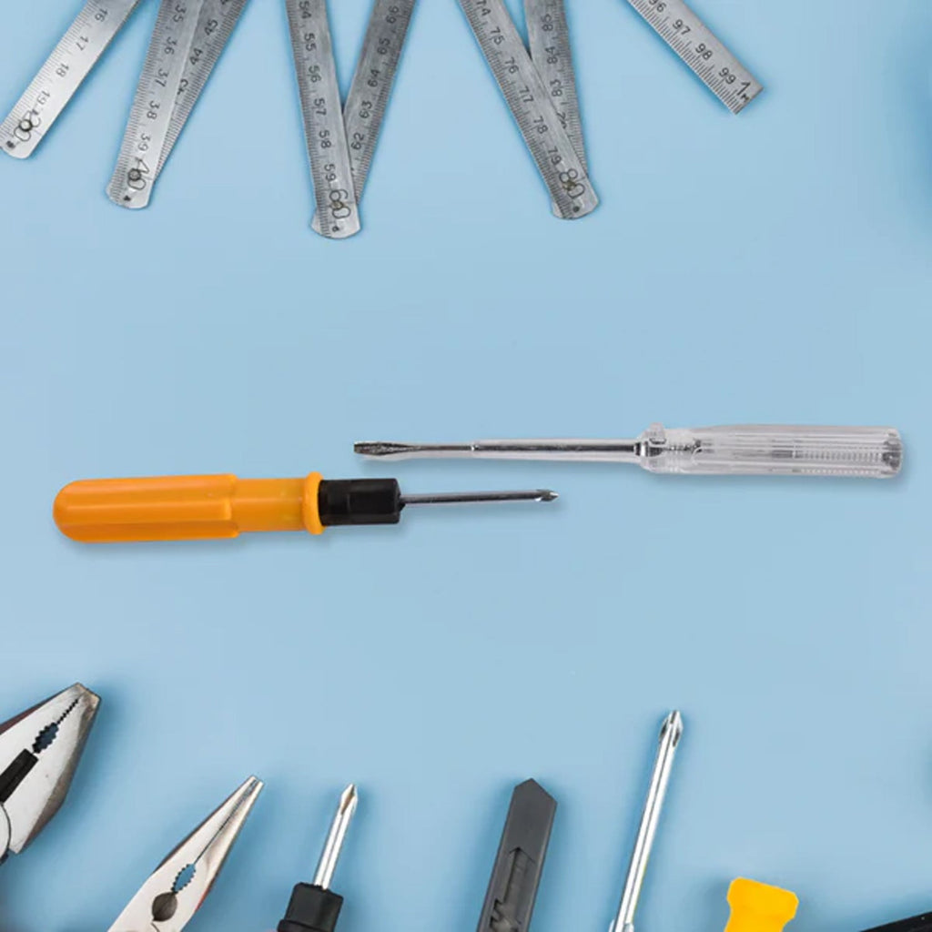 Assorted 8-in-1 multi screwdriver accessories for various repair tasks