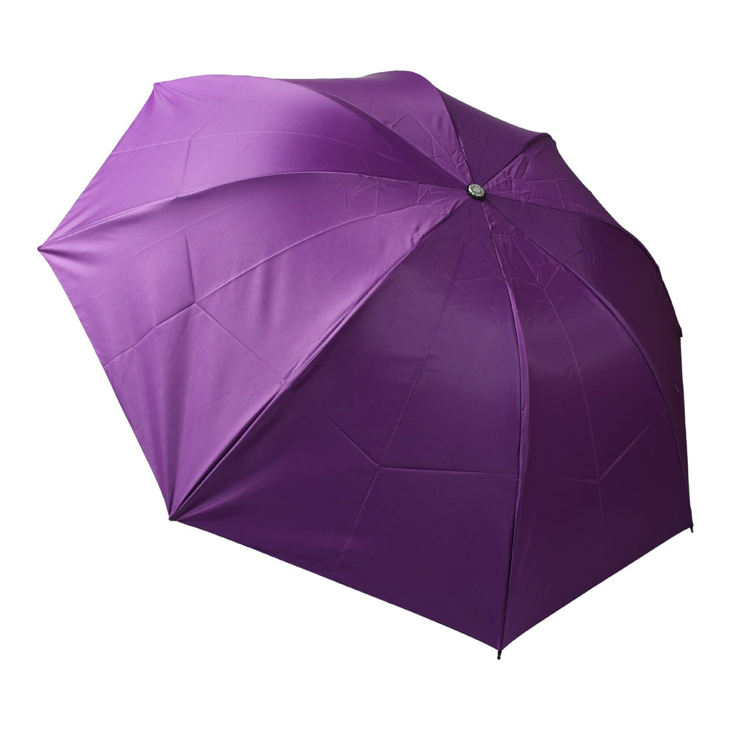 Close-up of wind-resistant ribs in the vegetable shaped umbrella canopy.