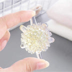 Arrangement of 4 laundry washing balls, emphasizing their long-lasting performance.