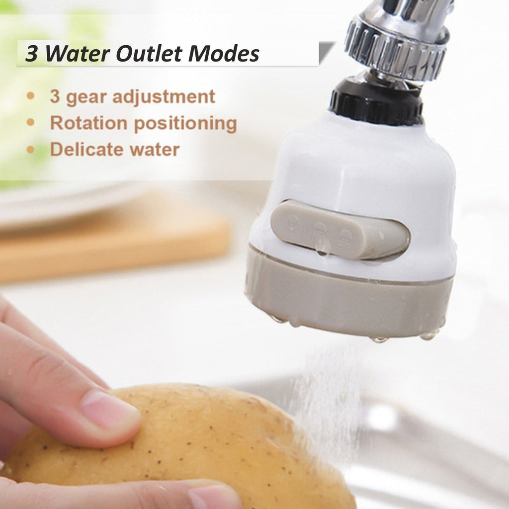 Adjustable water saving nozzle sprayer with multiple modes for efficient kitchen tasks.