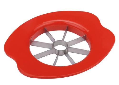 The durable ABS handle of the Quickslice apple cutter for a firm grip.