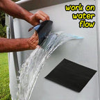 Illustration demonstrating the easy application steps of the BoltForce repair tape.
