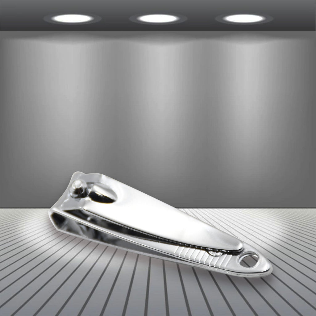 AuriGlam beauty nail tools safely stored within their clear plastic case.
