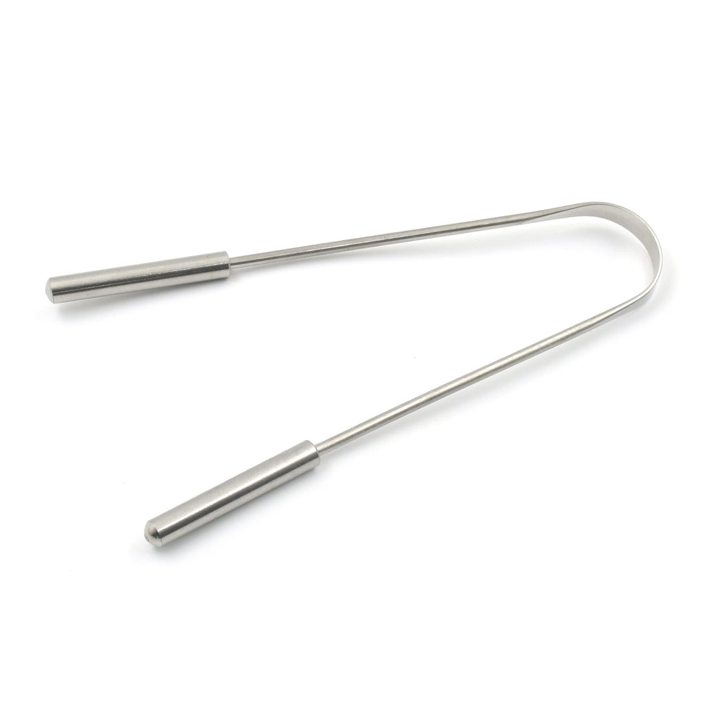Sleek MintGuard tongue scraper designed for daily fresh breath.