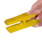 Assorted vibrant plastic drying clips featuring a robust double pin design.