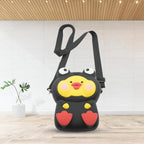 A vibrant Cartoon Girls Backpack in a mix of colours, featuring a playful design, perfect for young fashionistas.