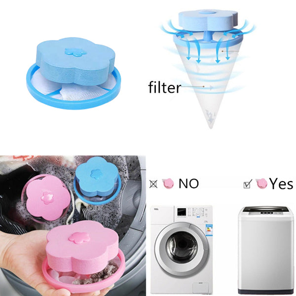 The washing machine lint catcher with collected debris after a cycle.