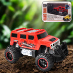 Vibrant Mist Spray Race Car Toy with LED lights and smoke effect on display.